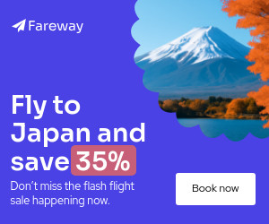 Fly to Japan and Save with Fareway Animated-336x280px-LargeRectangle-300x250px-InlineRectangle