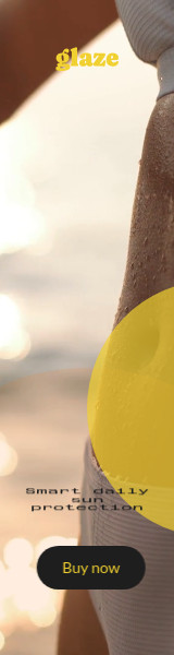 Smart Daily Sun Protection Glaze Beauty Products Animated-160x600px-WideSkyscraper