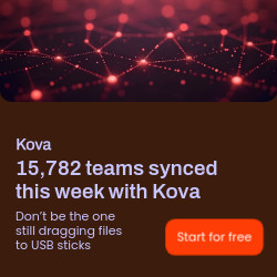 Teams Synced This Week Kova Software Animated-336x280px-LargeRectangle-250x250px-Square