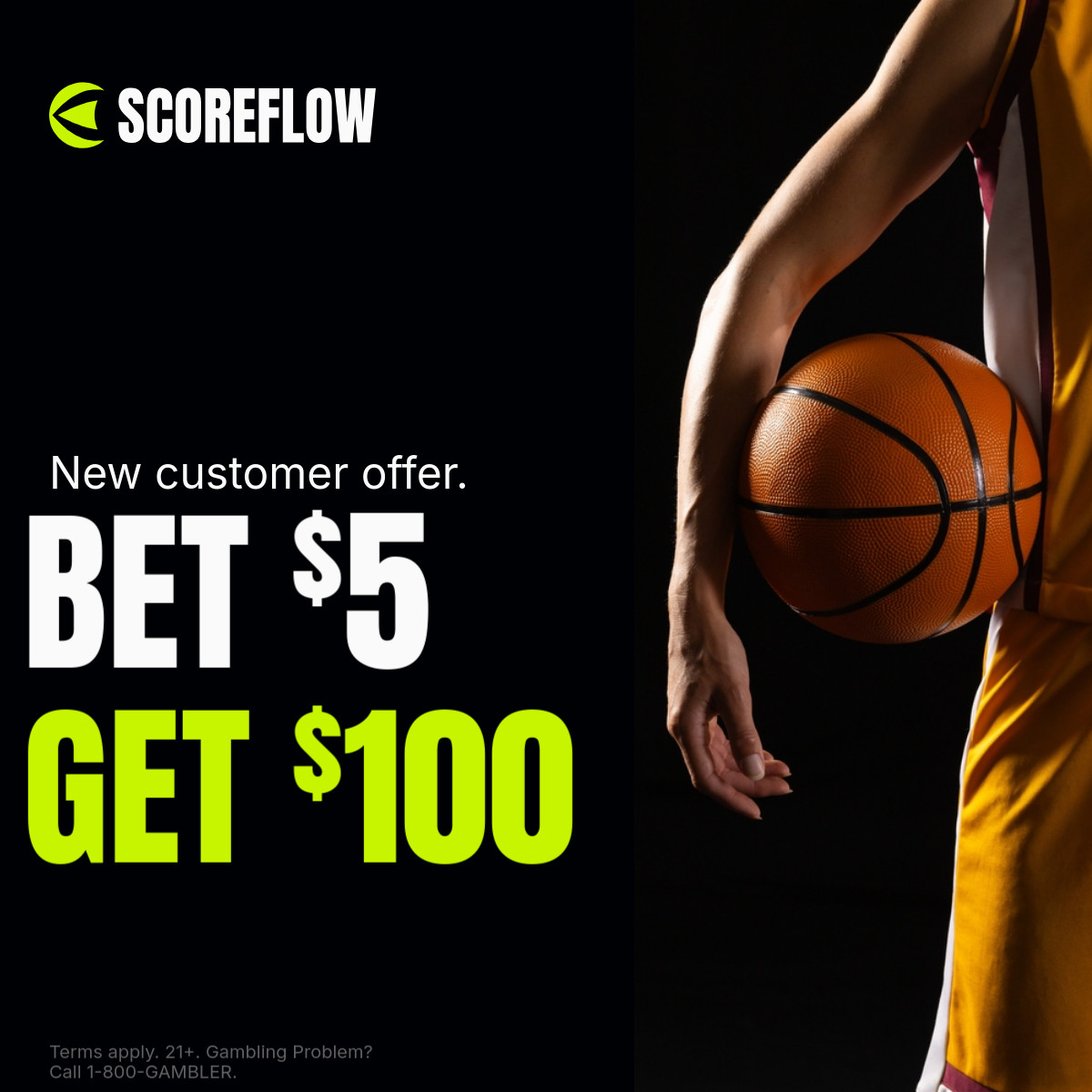 Bet Five Get Hundred Basketball Scoreflow Betting Animated-336x280px-LargeRectangle-1200x1200px-Face