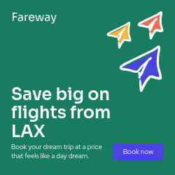 Fareway LAX Discount Flights Travel Offer Animated-336x280px-LargeRectangle-250x250px-Square