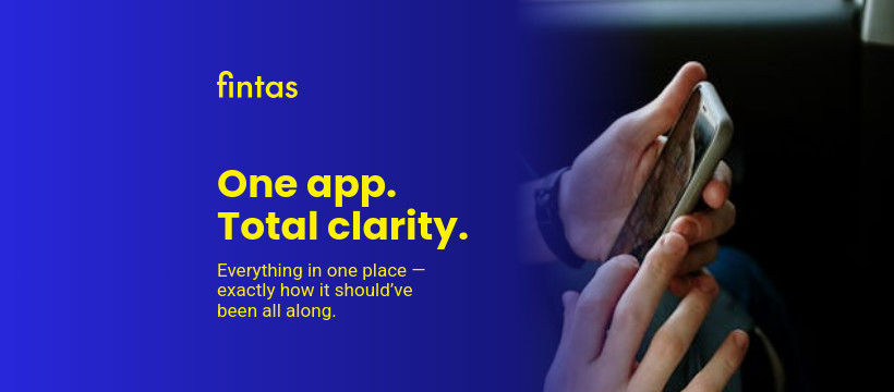 One App with Total Clarity Fintas Finance Animated-728x90px-Leaderboard-820x360px-FacebookCover