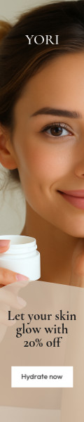 Let Your Skin Glow Yori Beauty Products Animated-160x600px-WideSkyscraper-120x600px-Skyscraper