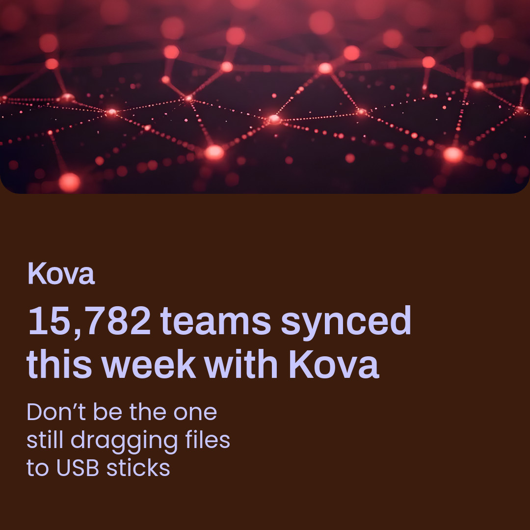 Teams Synced This Week Kova Software Animated-336x280px-LargeRectangle-1080x1080px-InstagramVideoPos