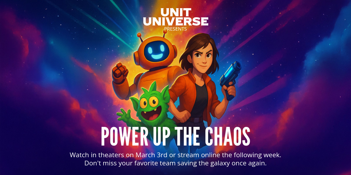 Power Up the Chaos Unit Universe Movie Animated-1200x600px-XImagePost