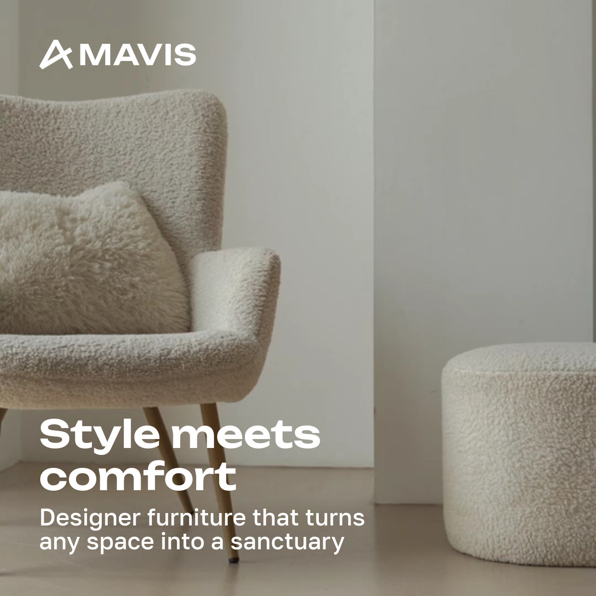 Style Meets Comfort Mavis Furniture Video-1200x1200px-FacebookSquarePost