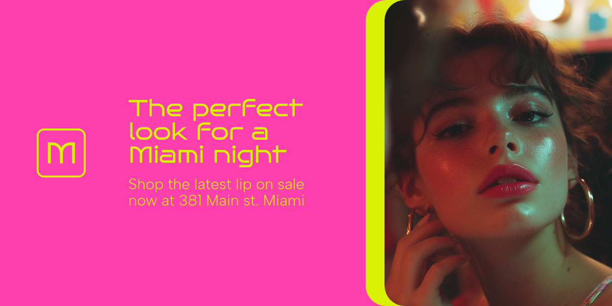 Perfect Miami Night Look Mantix Beauty Products Animated-728x90px-Leaderboard-1200x600px-XImagePost