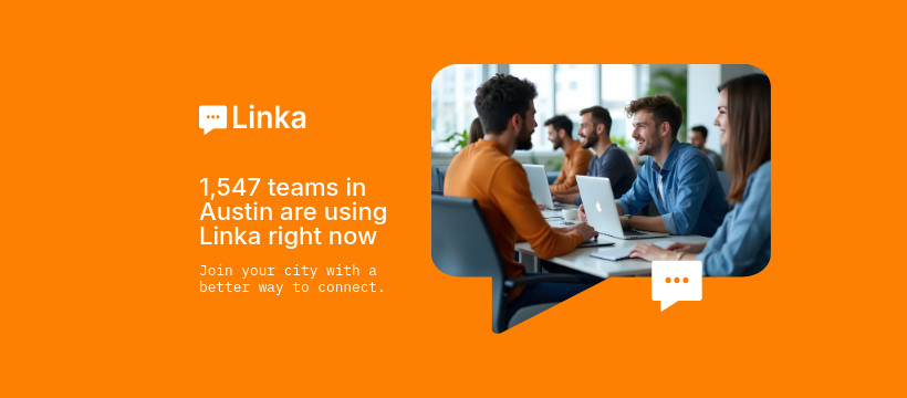 Connect Austin Teams with Linka Animated-728x90px-Leaderboard-820x360px-FacebookCover
