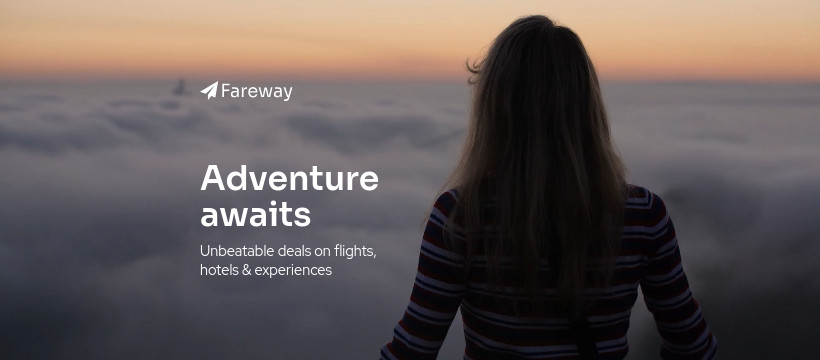 Adventure Awaits Fareway Travel Deal Video-820x360px-FacebookCover