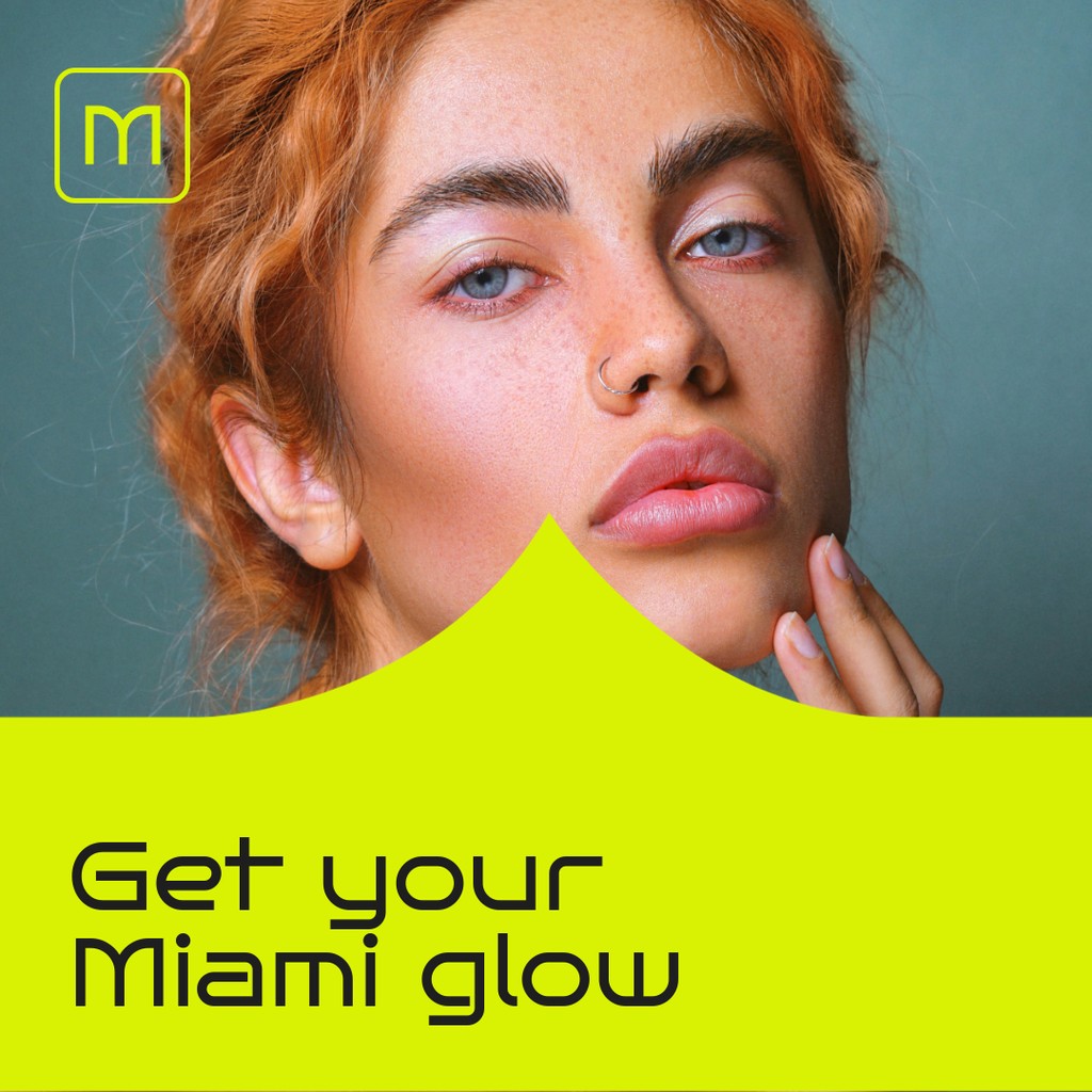 Get Your Miami Glow Mantix Beauty Products Animated Instagram Post