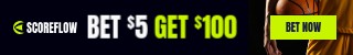 Bet Five Get Hundred Basketball Scoreflow Betting Animated Mobile Leaderboard