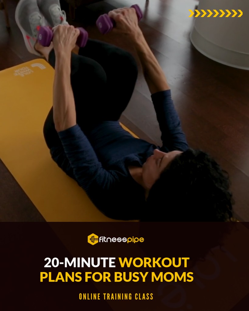 20 Minute Online Workout Plans Video Video in-feed Ad