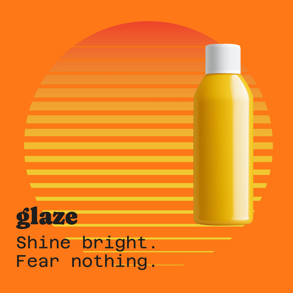 Shine Bright Glaze Beauty Products Animated Facebook Square Post
