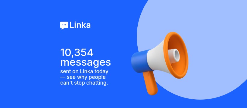 Announce Messages Sent with Linka Animated Facebook Cover