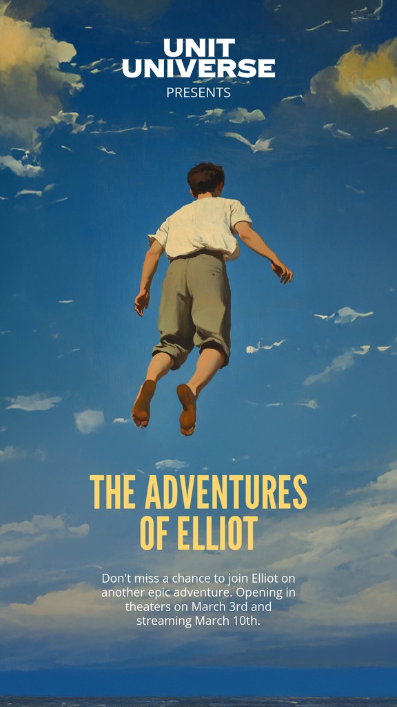 The Adventures of Elliot Unit Universe Movie Animated Story