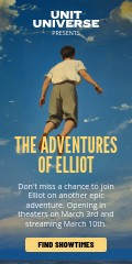 The Adventures of Elliot Unit Universe Movie Animated Vertical Banner