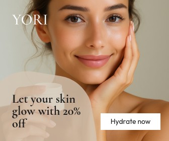 Let Your Skin Glow Yori Beauty Products Animated Large Rectangle
