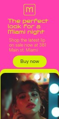 Perfect Miami Night Look Mantix Beauty Products Animated Vertical Banner
