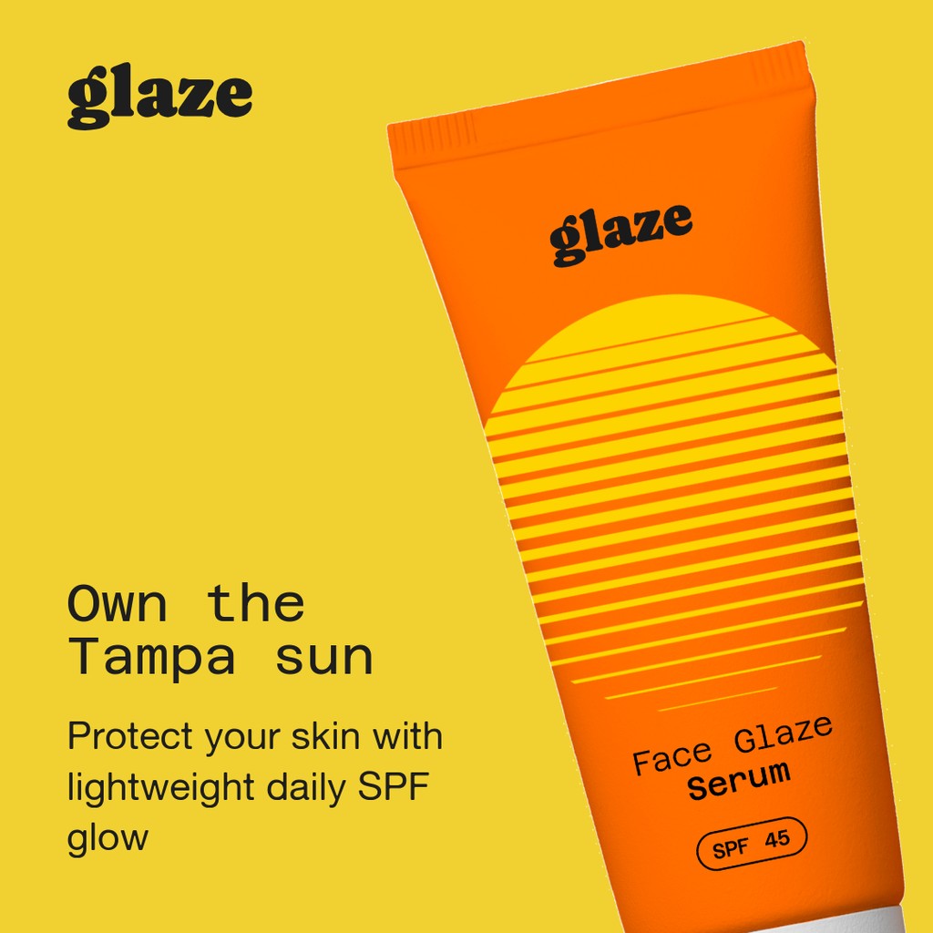 Glaze Tampa Sun Protection Beauty Products Animated Instagram Post