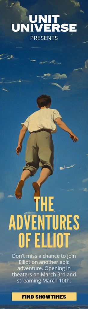 The Adventures of Elliot Unit Universe Movie Animated Portrait