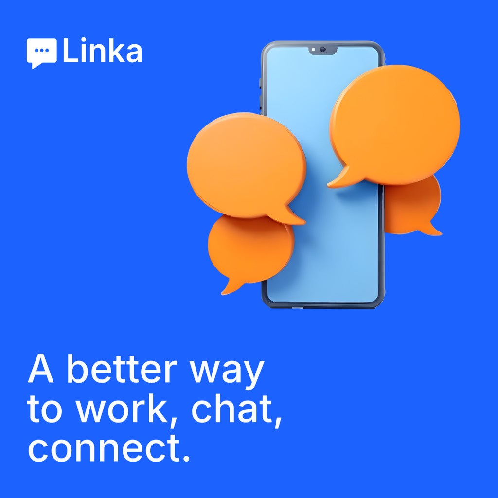 Connect on Mobile with Linka Software Animated Instagram Post