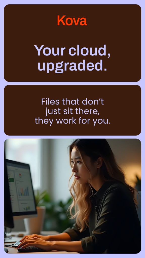 Your Office Cloud Upgraded Kova Software Animated Story