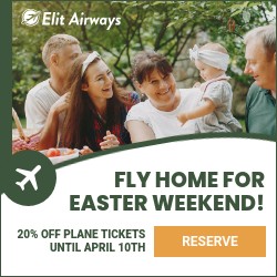 Fly Home for Easter Weekend