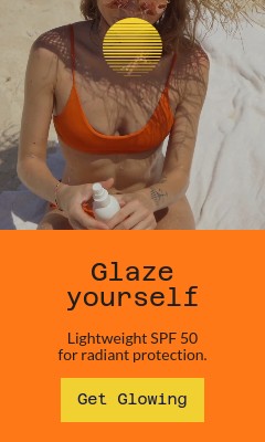 Glaze Beauty Products for Sun Protection Video Vertical Rectangle