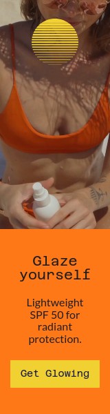 Glaze Beauty Products for Sun Protection Video Wide Skyscraper