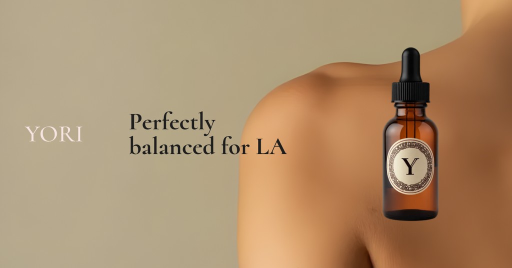 Perfectly Balanced Yori Beauty Products Animated Facebook Sponsored Message