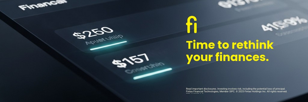 Rethink Your Finances Fintas Finance Animated X Header