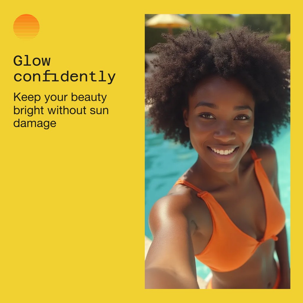 Glow Confidently Glaze Beauty Products Animated Instagram Post