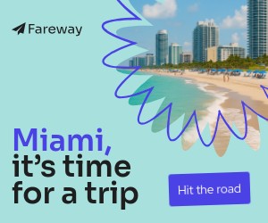 Miami Trip Fareway Travel Offer Animated Inline Rectangle