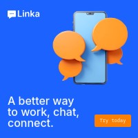 Connect on Mobile with Linka Software Animated Small Square