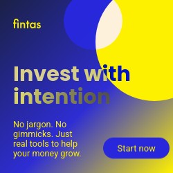 Invest with Intention Fintas Finance Animated Square