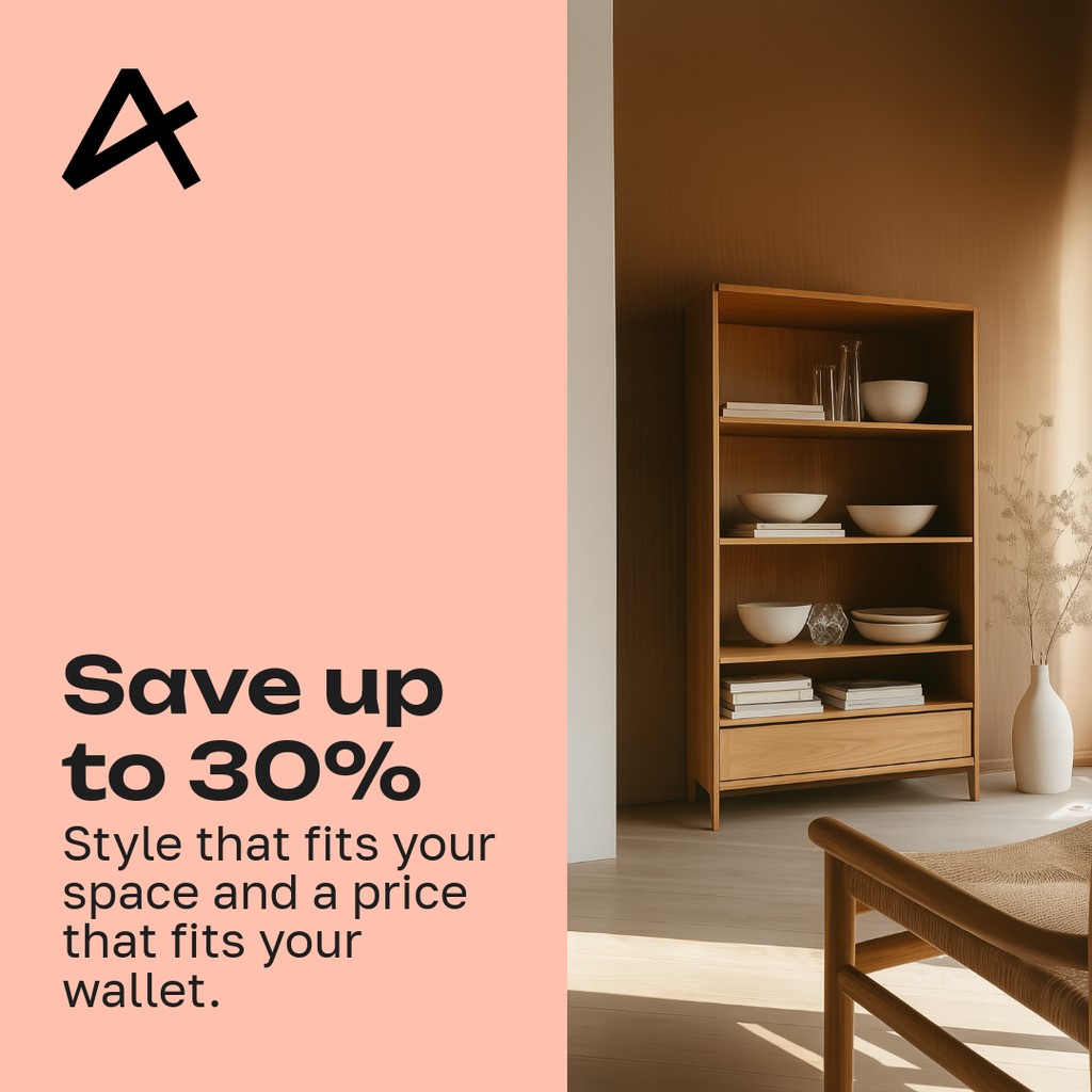 Save up to 30% on Mavis Furniture Animated Instagram Post