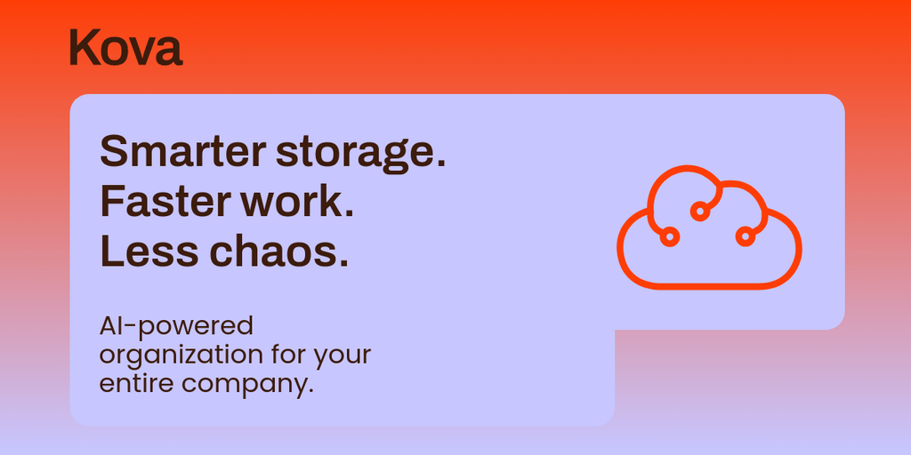 Smarter Storage Kova Software Animated X Image Post
