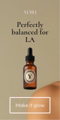 Perfectly Balanced Yori Beauty Products Animated Vertical Banner