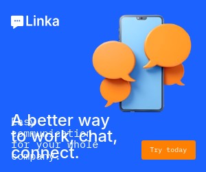 Connect on Mobile with Linka Software Animated Inline Rectangle