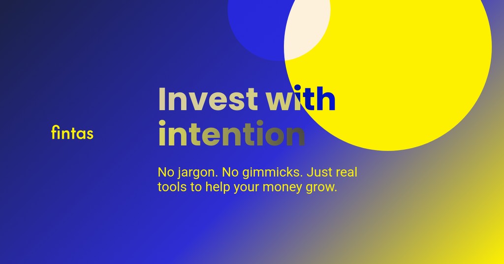 Invest with Intention Fintas Finance Animated Facebook Sponsored Message