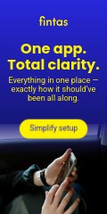 One App with Total Clarity Fintas Finance Animated Vertical Banner