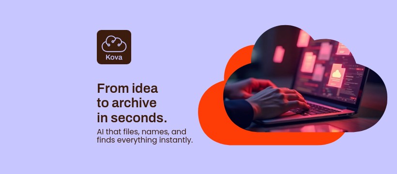 Idea to Archive Kova Software Animated Facebook Cover