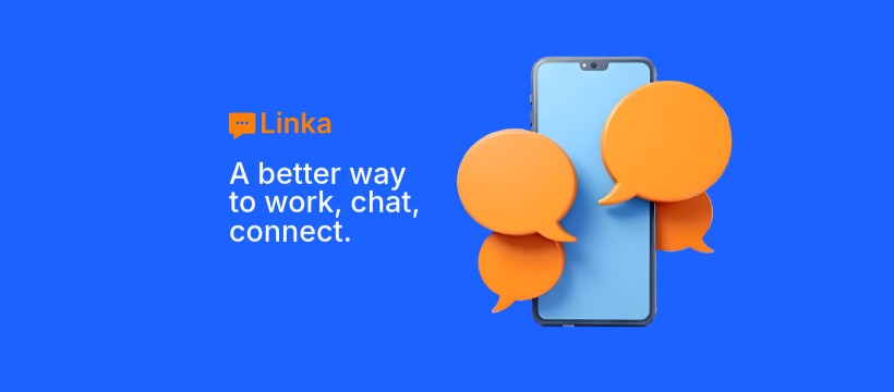 Connect on Mobile with Linka Software Animated Facebook Cover