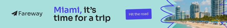 Miami Trip Fareway Travel Offer Animated Leaderboard