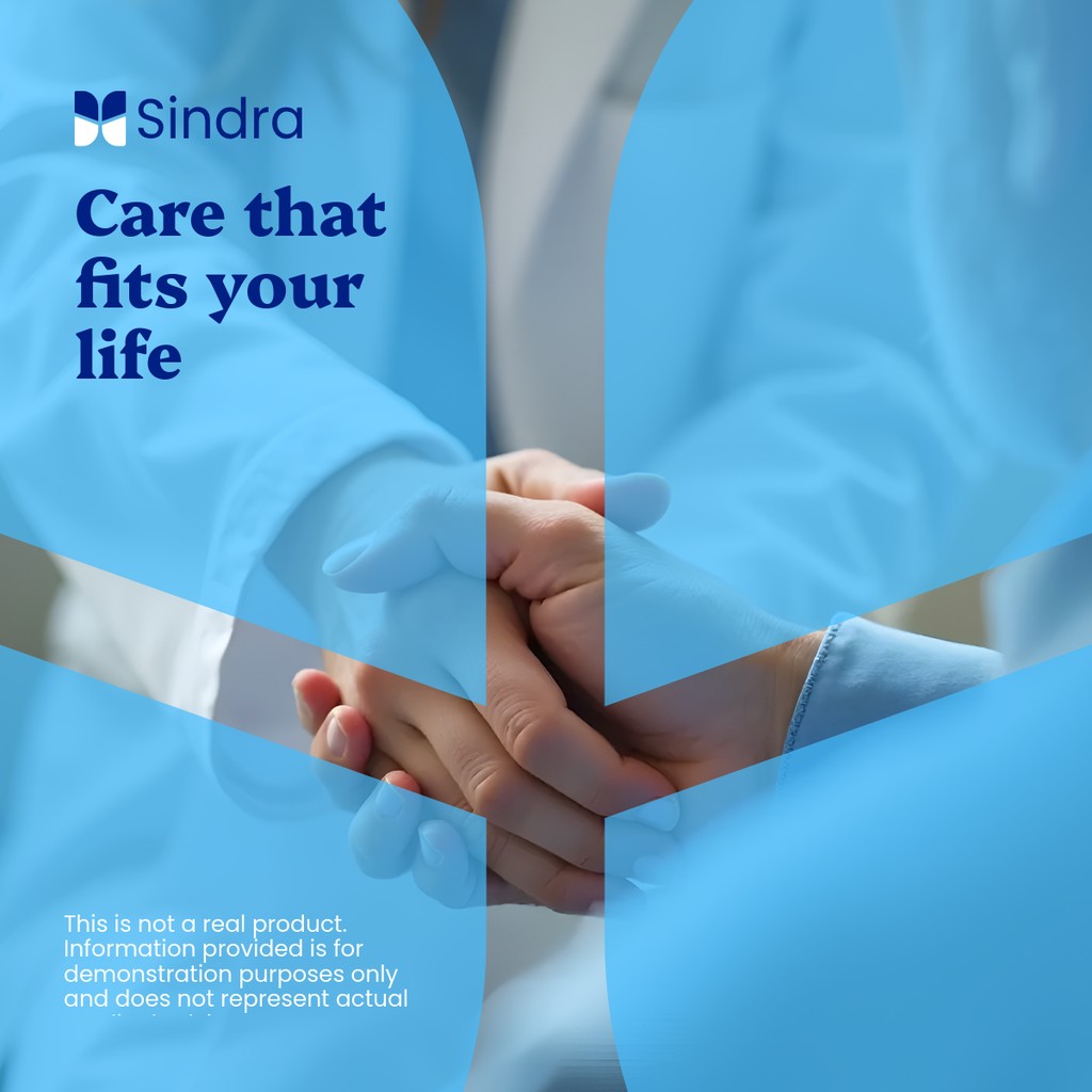 Care that Fits Your Life Sindra Animated Facebook Square Post