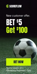 Bet Five Get Hundred Soccer Scoreflow Betting Video Vertical Banner