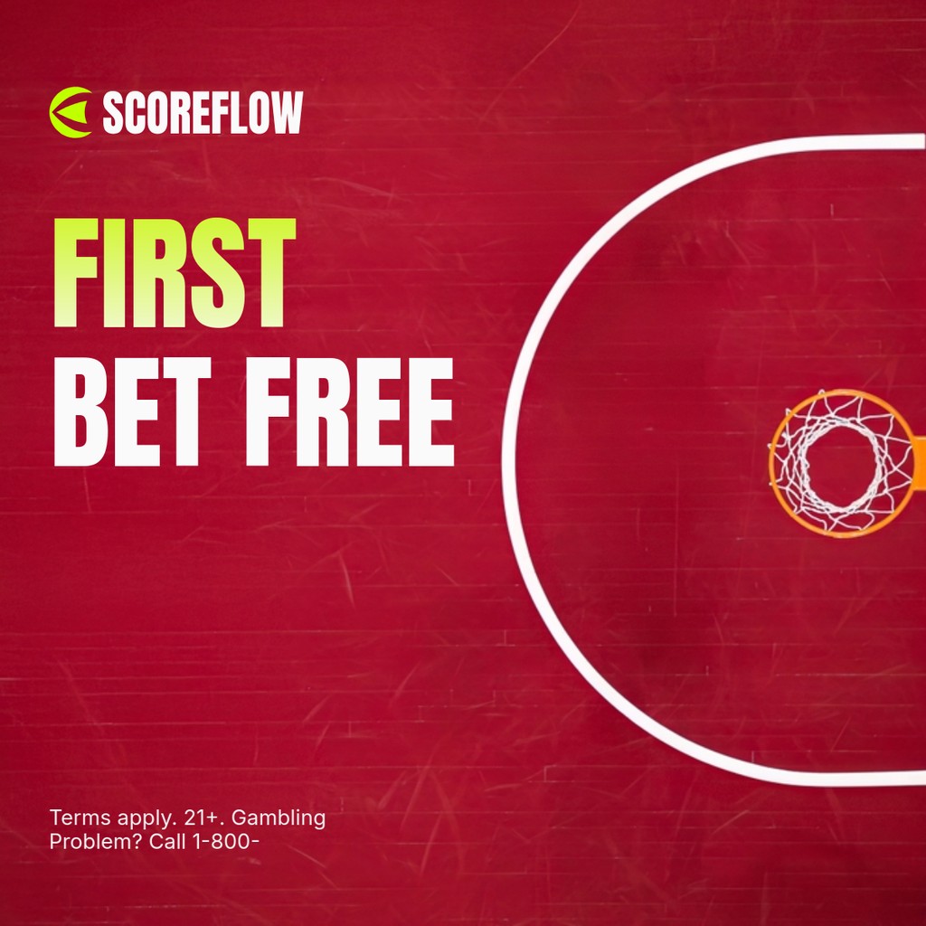 First Bet Free Basketball Scoreflow Betting Animated Facebook Square Post