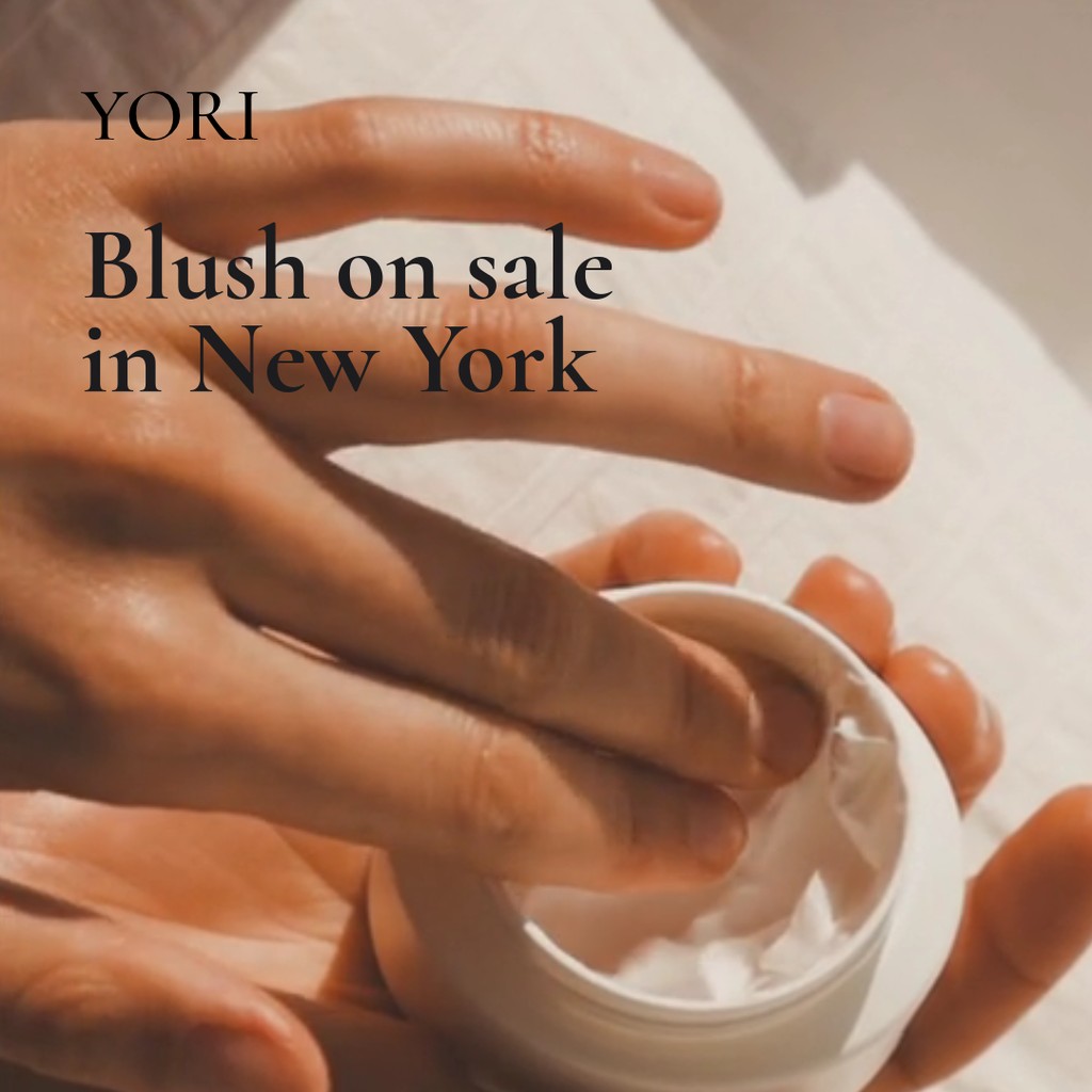 Blush on Sale Yori Beauty Products Video Instagram Post