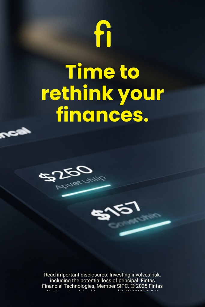 Rethink Your Finances Fintas Finance Animated Pinterest Pin Tall
