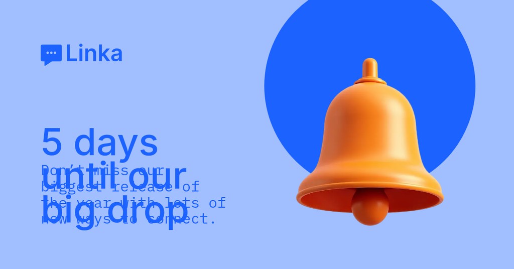 Big Drop Bell Linka Software Animated Facebook Sponsored Message